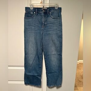 Madewell blue jeans